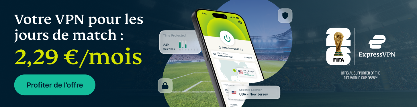 Promotion ExpressVPN, Supporter officiel de la Coupe du Monde de la FIFA 2026